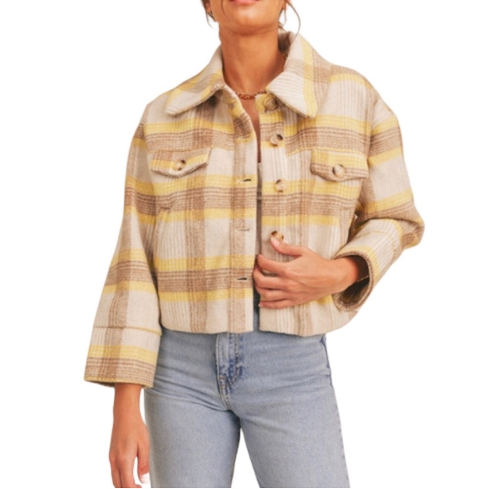 Lush Cropped Jacket size medium